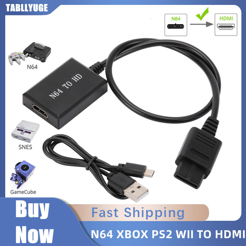 Gaming Console Box - HD N64 PS2 Wii Xbox HDMI