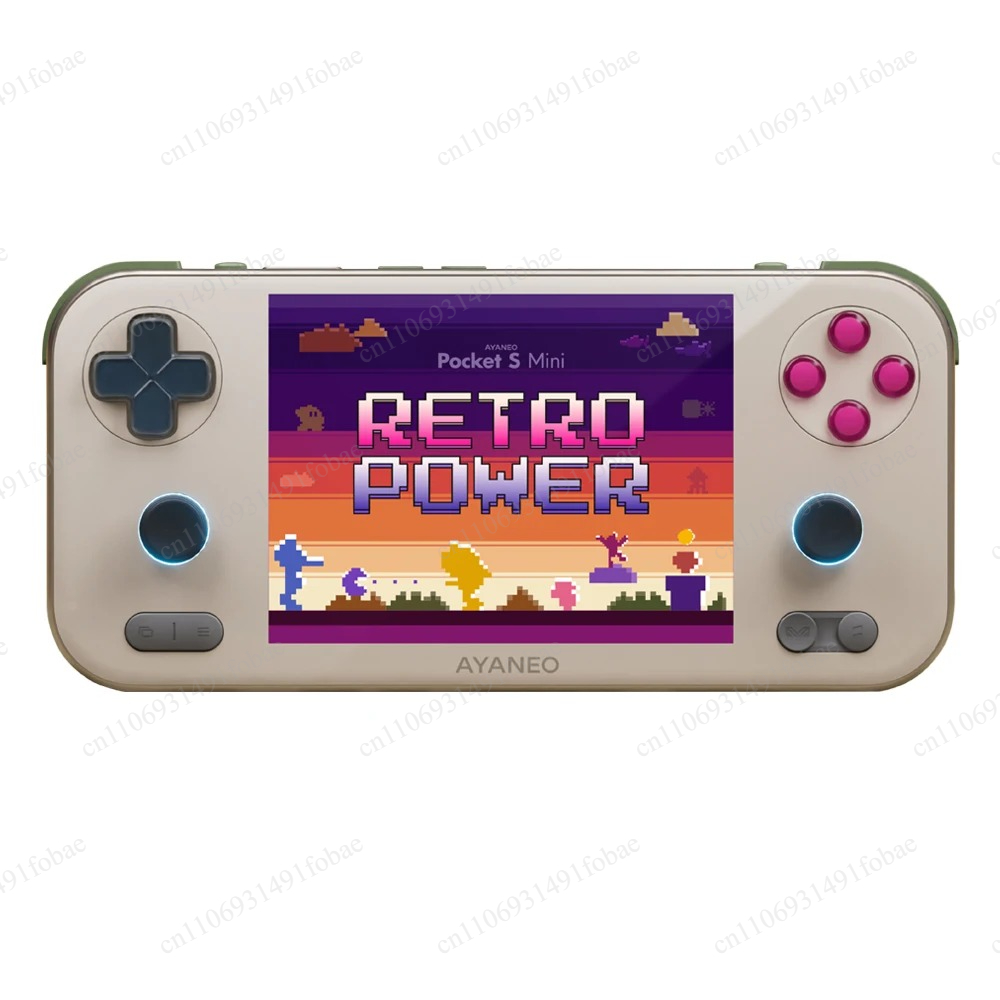 Gaming Console Handheld Android - AYANEO Pocket S Mini เครื่องเล่นเกมพกพาแบบเรโทร, หน้าจอ
