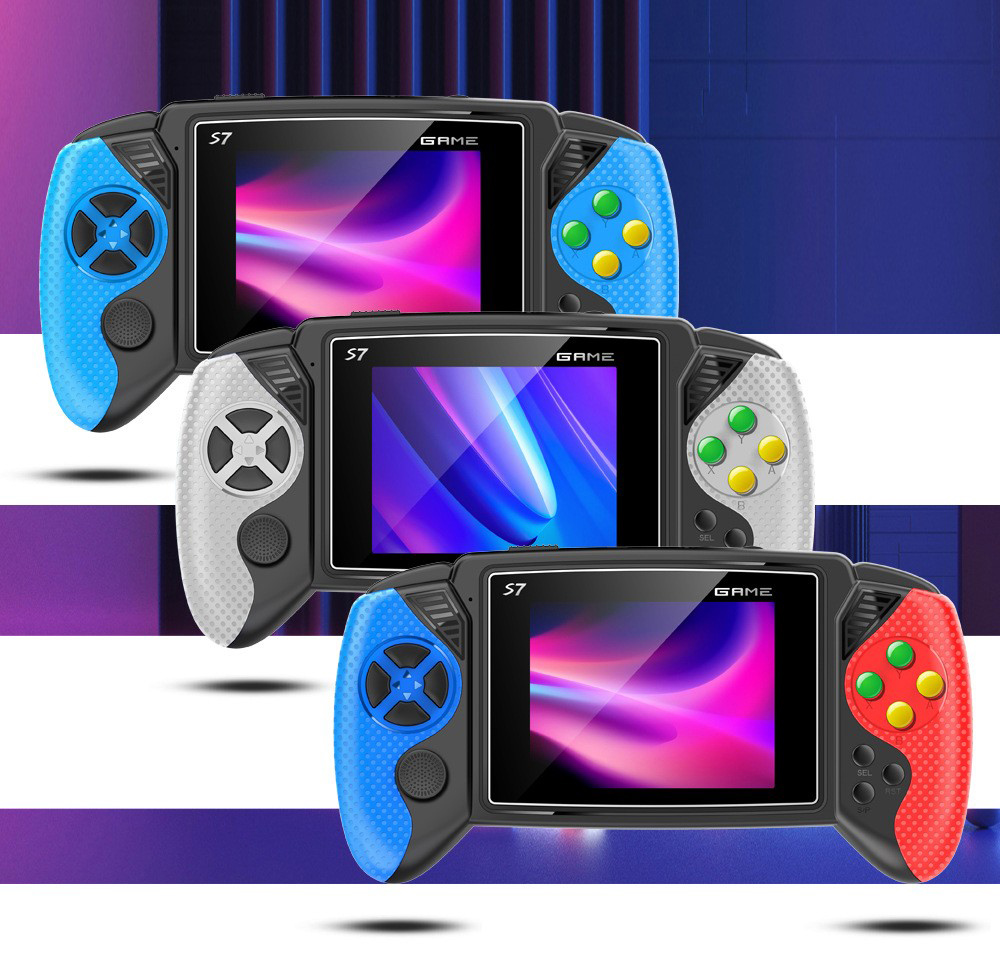Gaming Console In Chinese - เครื่องเล่นเกมพกพา S7 Retro หน้าจอ LCD 3.5