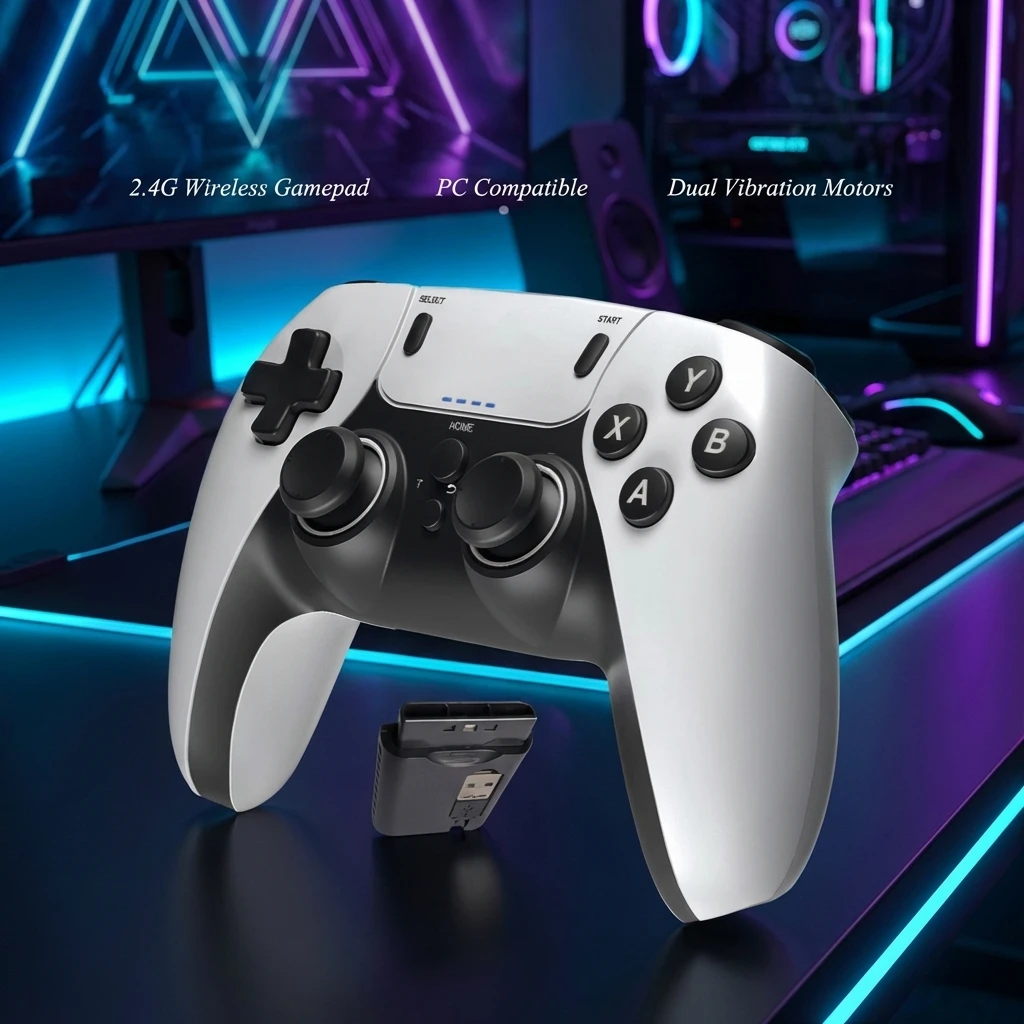 Gaming Console Handheld Android - คอนโทรลเลอร์เกมไร้สายแบบพกพา รองรับ PS1 PS2 PS3 PC