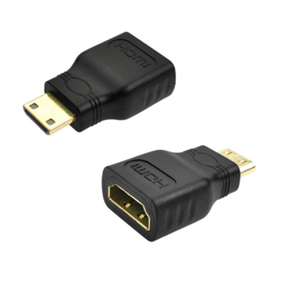 Gaming Console Setup - Mini HDMI ชายมาตรฐานอะแดปเตอร์ HDMI หญิง Type-C