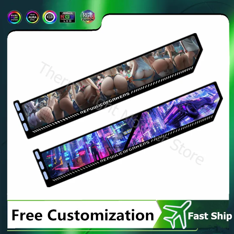 Gaming Card Holder - ARGB กราฟิกการ์ด,ที่กําหนดเอง RTX3090 4090 Series อะนิเมะ