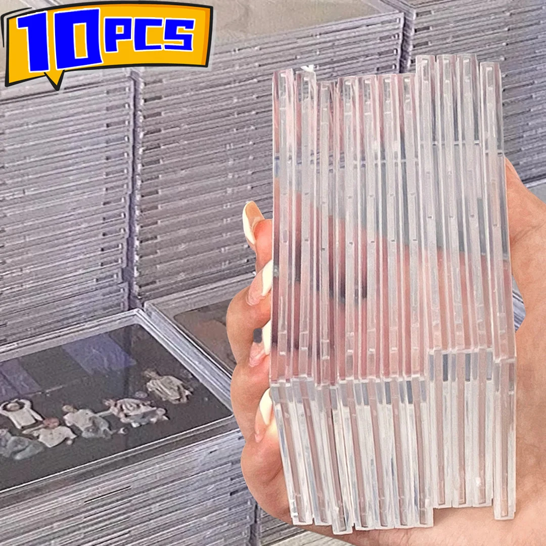 Gaming Card Holder - กล่องใส่การ์ดอะคริลิกใสแบบ Snap สำหรับการ์ดเกม การ์ดกีฬา การ์ดสะสม กล่องโชว์การ์ด
