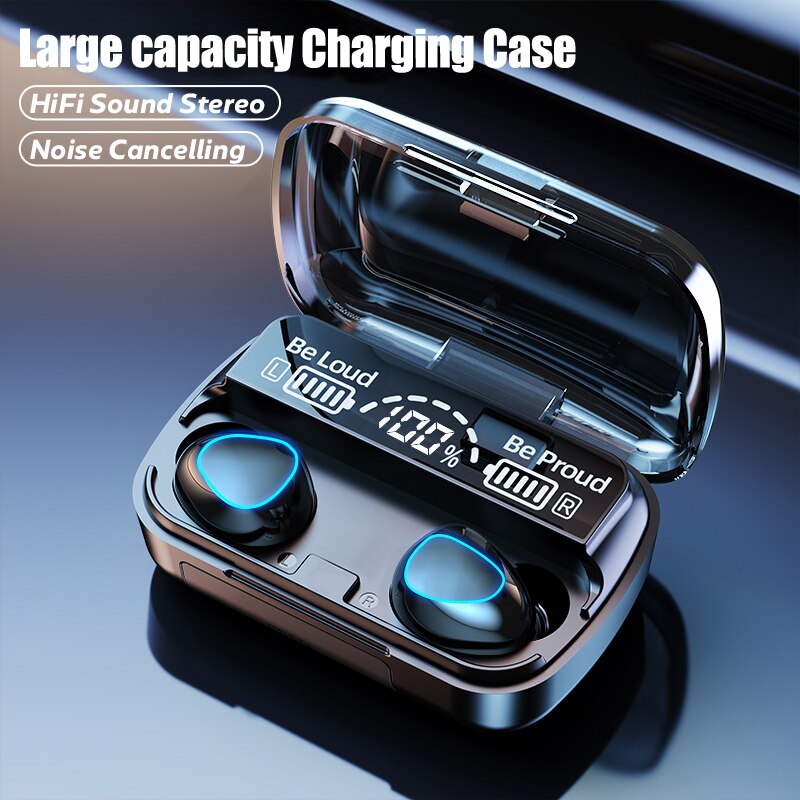Gaming Console Power Bank - TWS Auriculares หูฟังไร้สายบลูทูธกีฬาพร้อมไมโครโฟน Fone De Ouvido