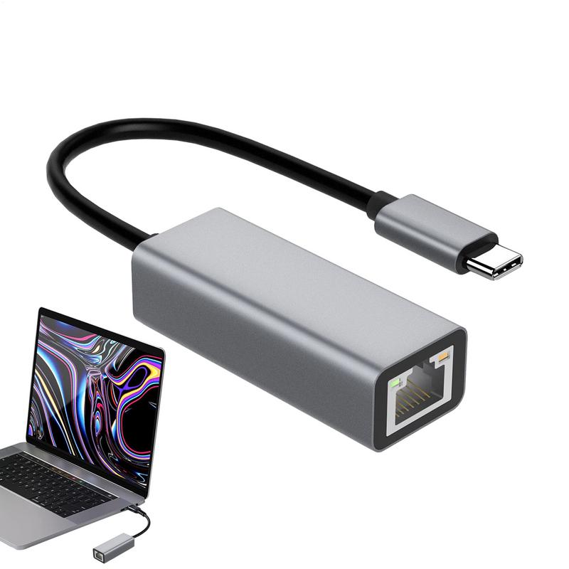 Lan Cable Gaming - USB Type C Ethernet Adapter การ์ดเครือข่าย