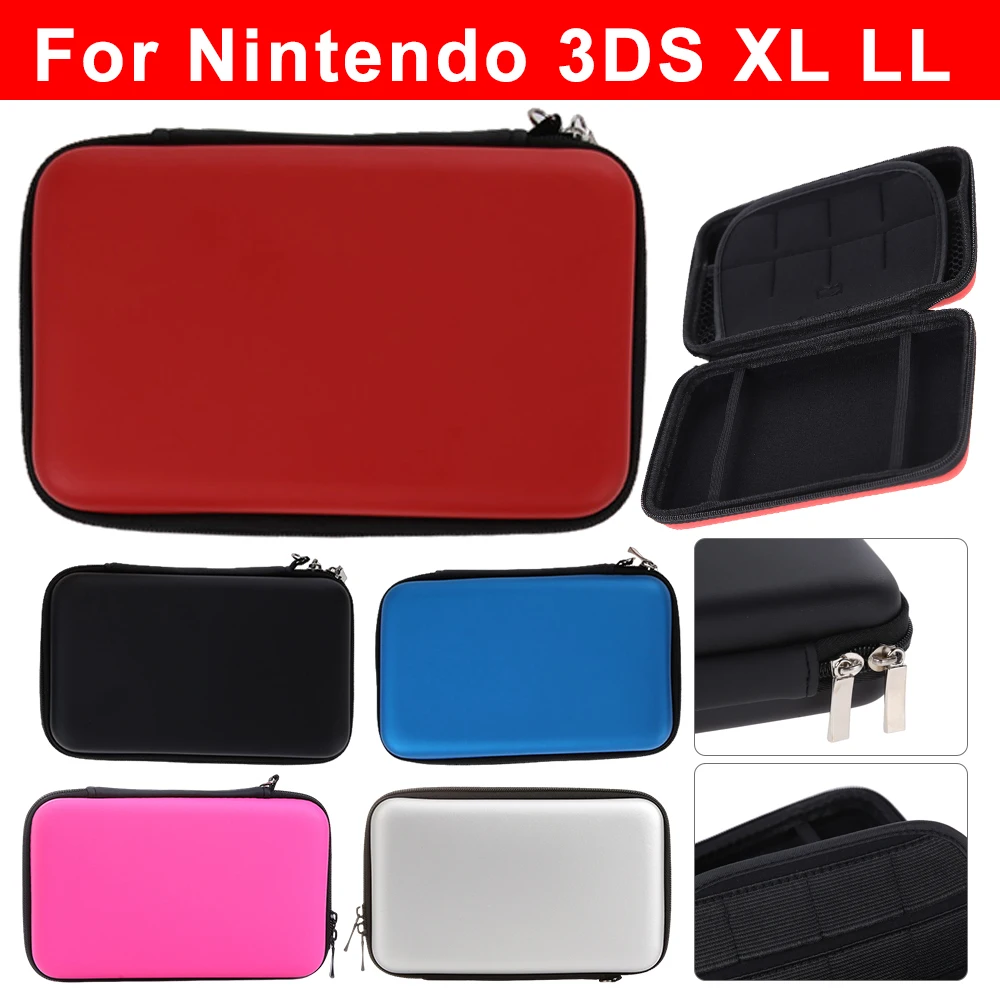 Gaming Console Box - กระเป๋าเก็บของแบบพกพากล่องฝาแข็งคอนโซลเกมมือถือกล่องป้องกันสำหรับ Nintendo 3DS ใหม่3DS NDSi NDSL