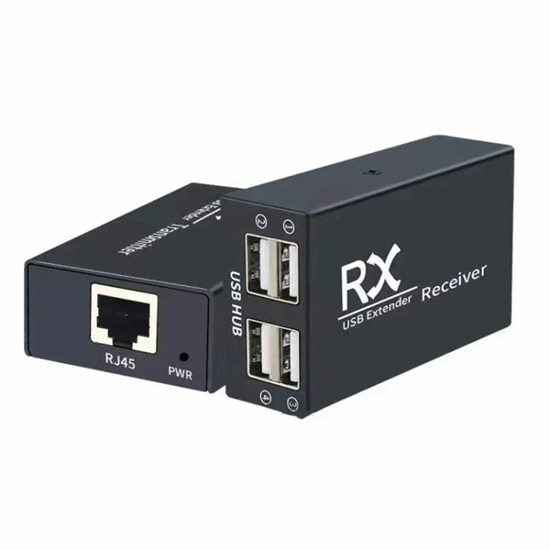Lan Cable Gaming - 120เมตร4พอร์ต USB Extender over RJ45 Ethernet