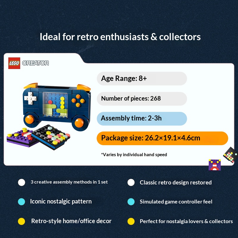 LEGO Creator 3in1 ตัวต่อ LG-31 - Gaming Console Setup บทวิจารณ์และราคา