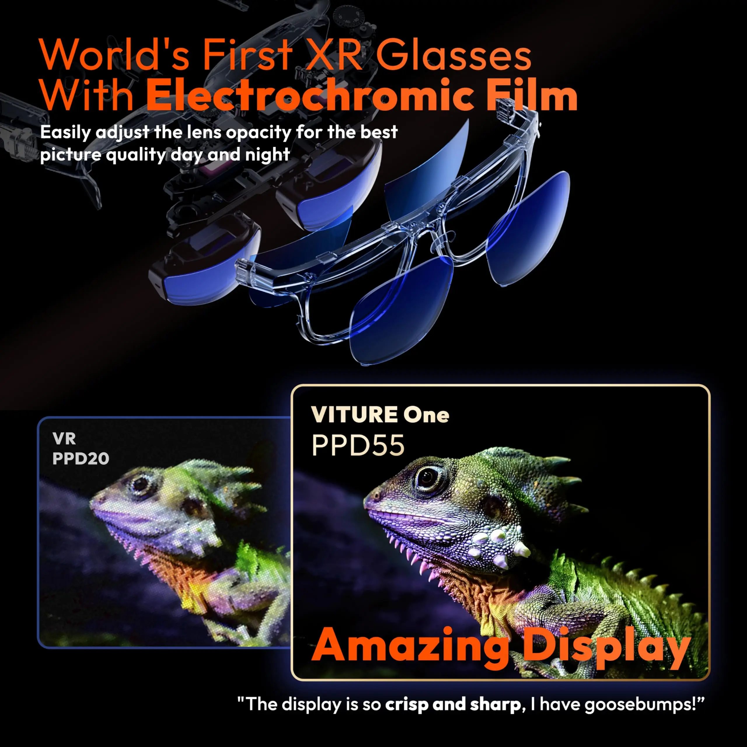 แว่นตา 3 มิติ VITURE One XR/AR - Gaming Console Rog Ally บทวิจารณ์และราคา