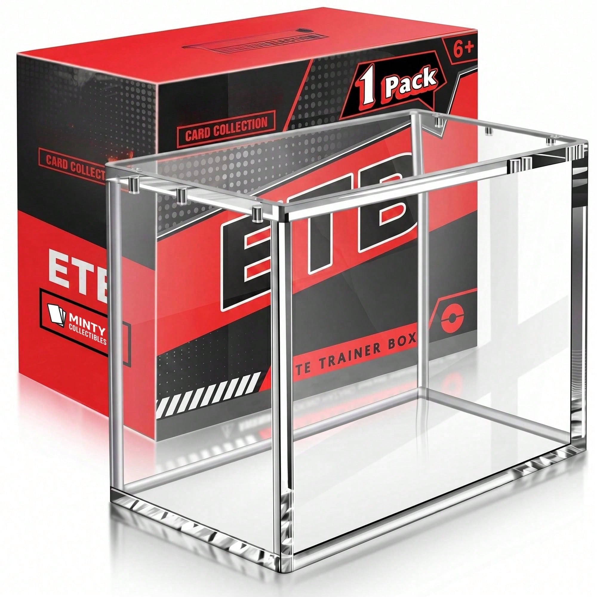 กล่องอะคริลิคใสแบบแม่เหล็ก ETB - Gaming Card Holder บทวิจารณ์และราคา