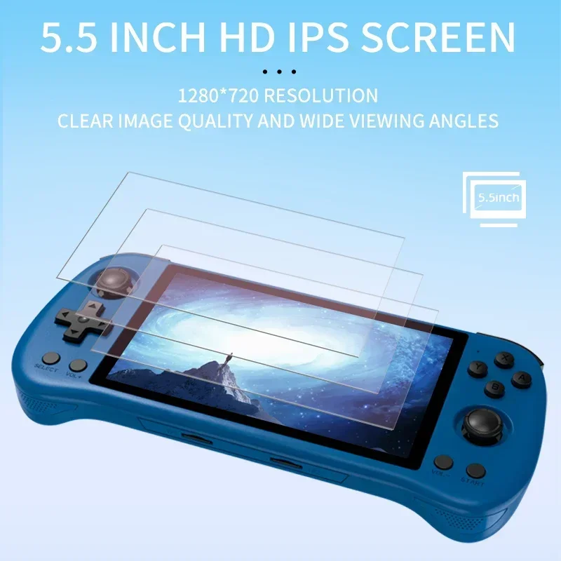 80000 เกม 512G POWKIDDY X55 5. - Gaming Console X55 บทวิจารณ์และราคา