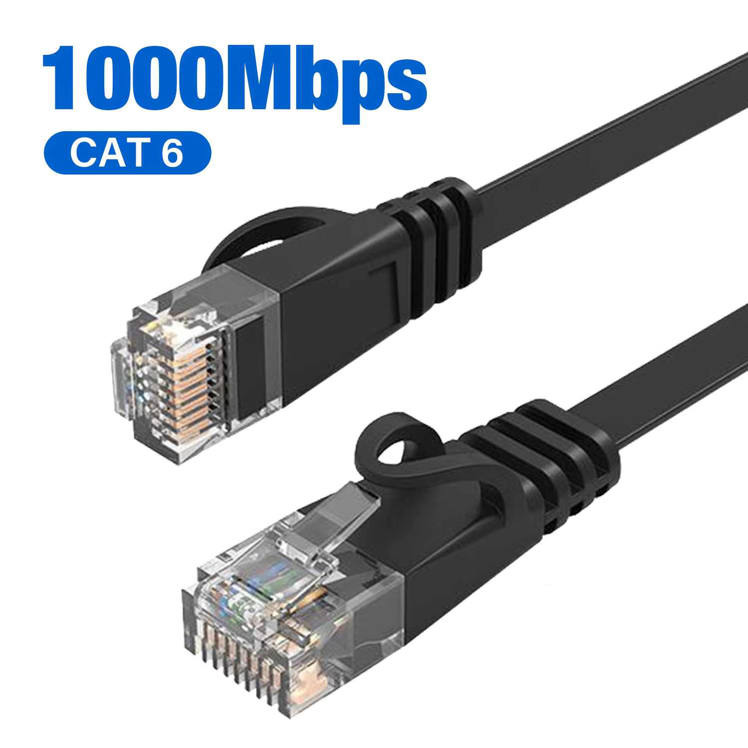 สายอีเธอร์เน็ต Cat 6 แบบแบน สา - Lan Cable Gaming บทวิจารณ์และราคา