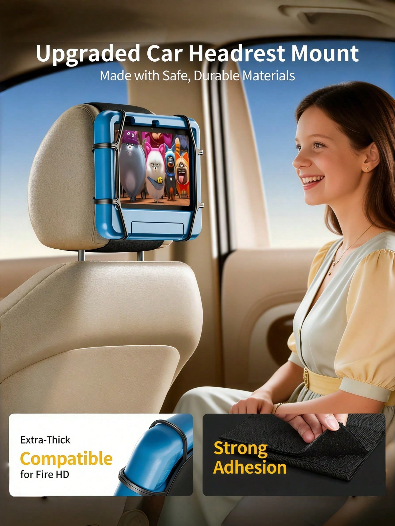 ที่วางแท็บเล็ตสำหรับพนักพิงศีร - Gaming Console In Car บทวิจารณ์และราคา