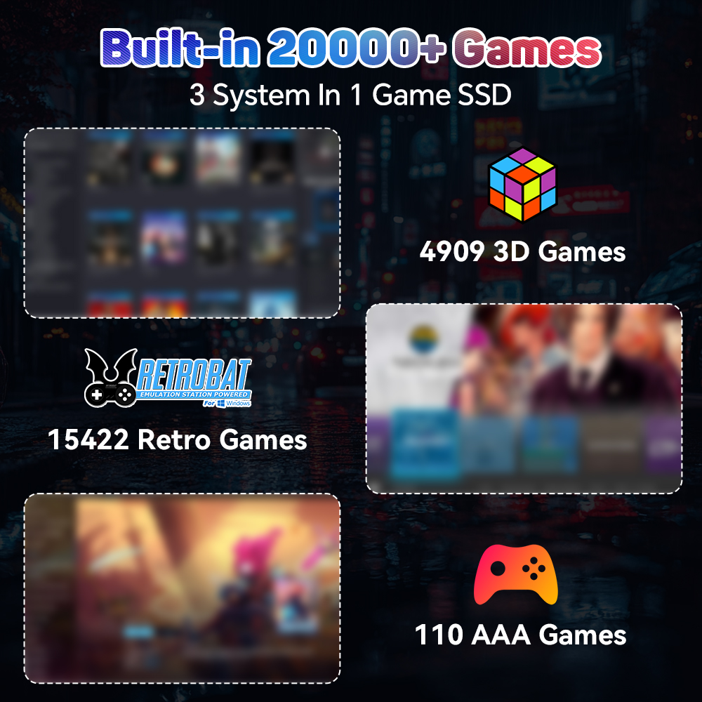 ฮาร์ดไดรฟ์จำลองเกมขนาด 2TB พร้ - Gaming Console In Chinese บทวิจารณ์และราคา