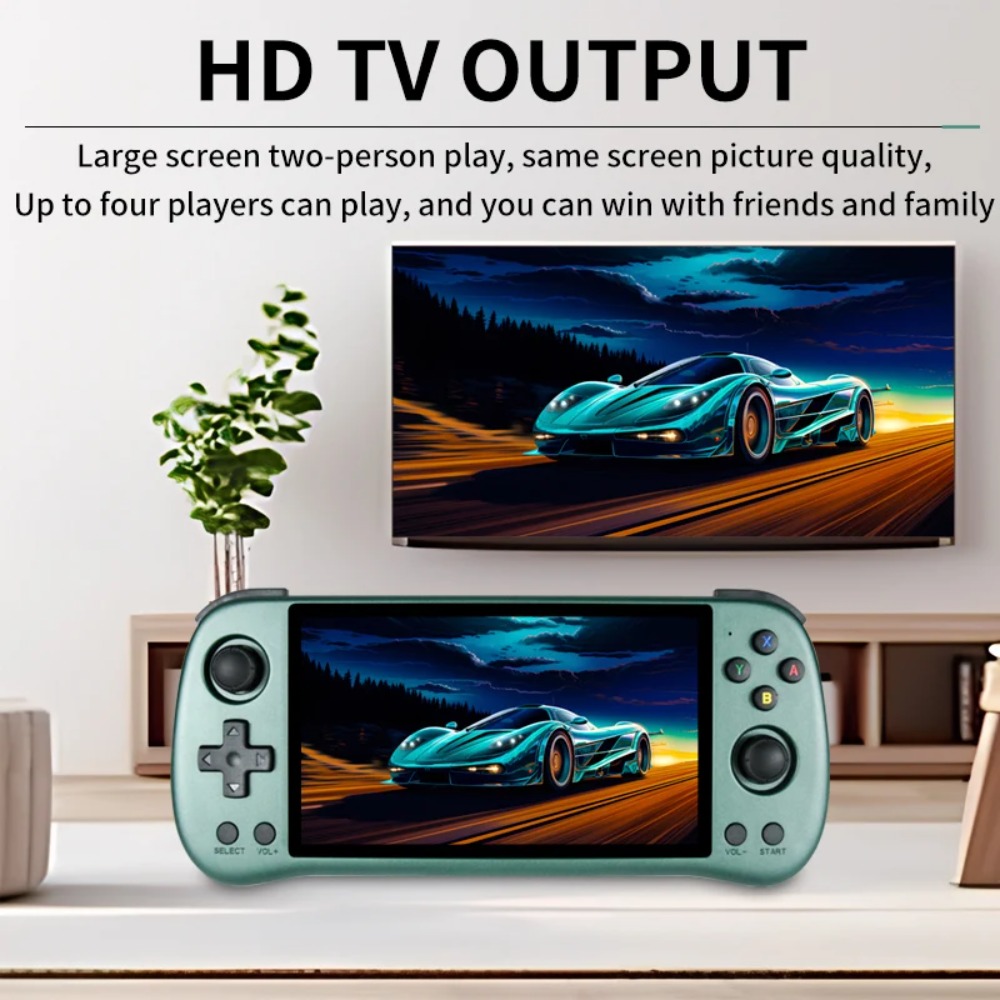 เครื่องเล่นเกมพกพา Powkiddy X5 - Gaming Console X55 บทวิจารณ์และราคา