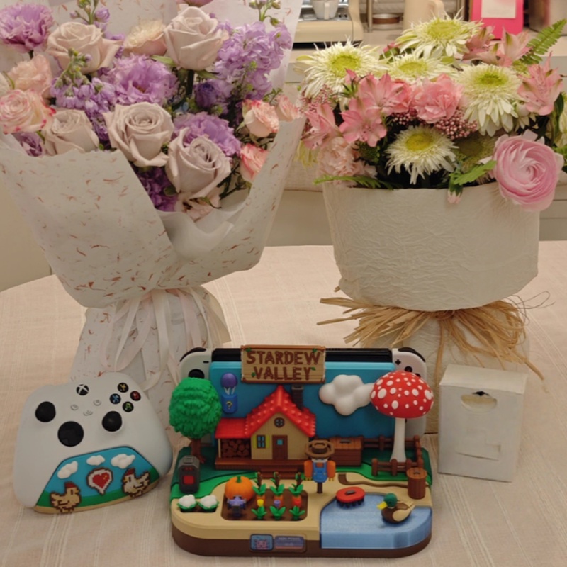 แท่นชาร์จตกแต่งธีม Stardew Val - Gaming Console Setup บทวิจารณ์และราคา