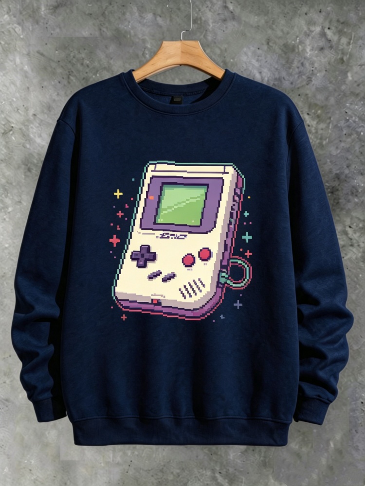 เสื้อสเวตเชิ้ตผู้ชายลายเกมคอนโ - Gaming Console Shop บทวิจารณ์และราคา