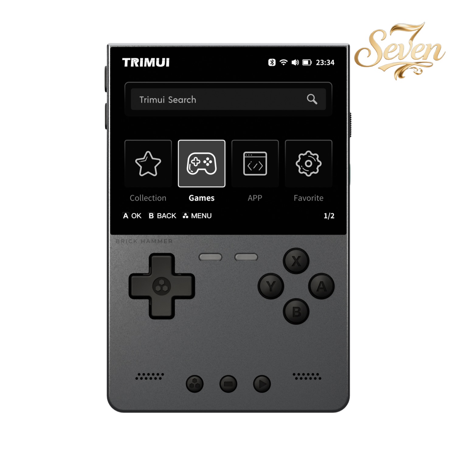 เครื่องเล่นเกมพกพา TRIMUI BRIC - Gaming Console In Chinese บทวิจารณ์และราคา