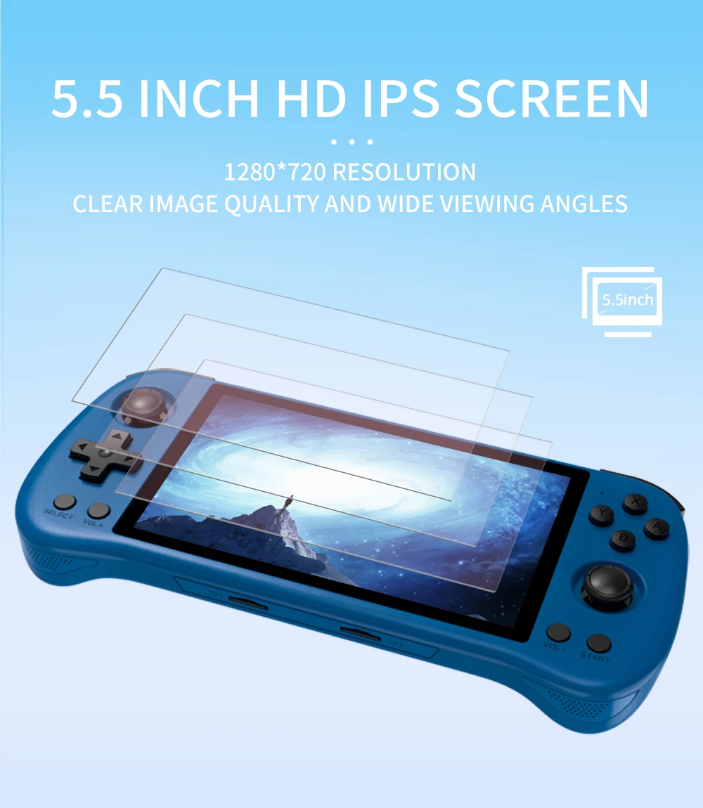 Powkiddy คอนโซลวิดีโอเกมเกมคอน - Gaming Console X55 บทวิจารณ์และราคา