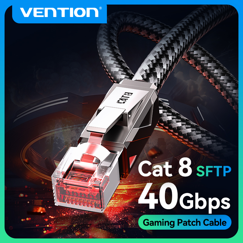Vention Cat8 สาย Ethernet 40Gb - Lan Cable Gaming บทวิจารณ์และราคา