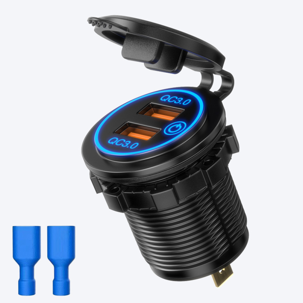 ที่ชาร์จมอเตอร์ไซค์แบบ USB คู่ - Gaming Console In Car บทวิจารณ์และราคา