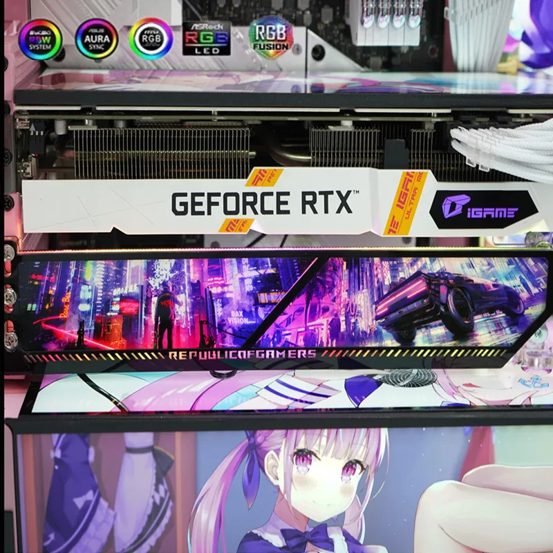 ARGB กราฟิกการ์ด,ที่กําหนดเอง  - Gaming Card Holder บทวิจารณ์และราคา