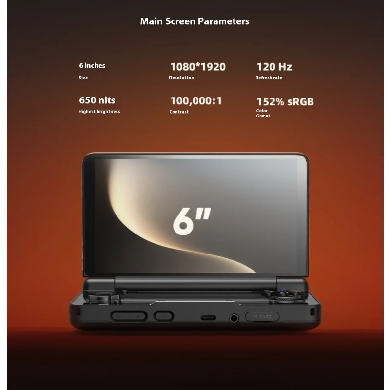 เครื่องเล่นเกมพกพาแบบพลิกหน้าจ - Gaming Console Handheld Android บทวิจารณ์และราคา