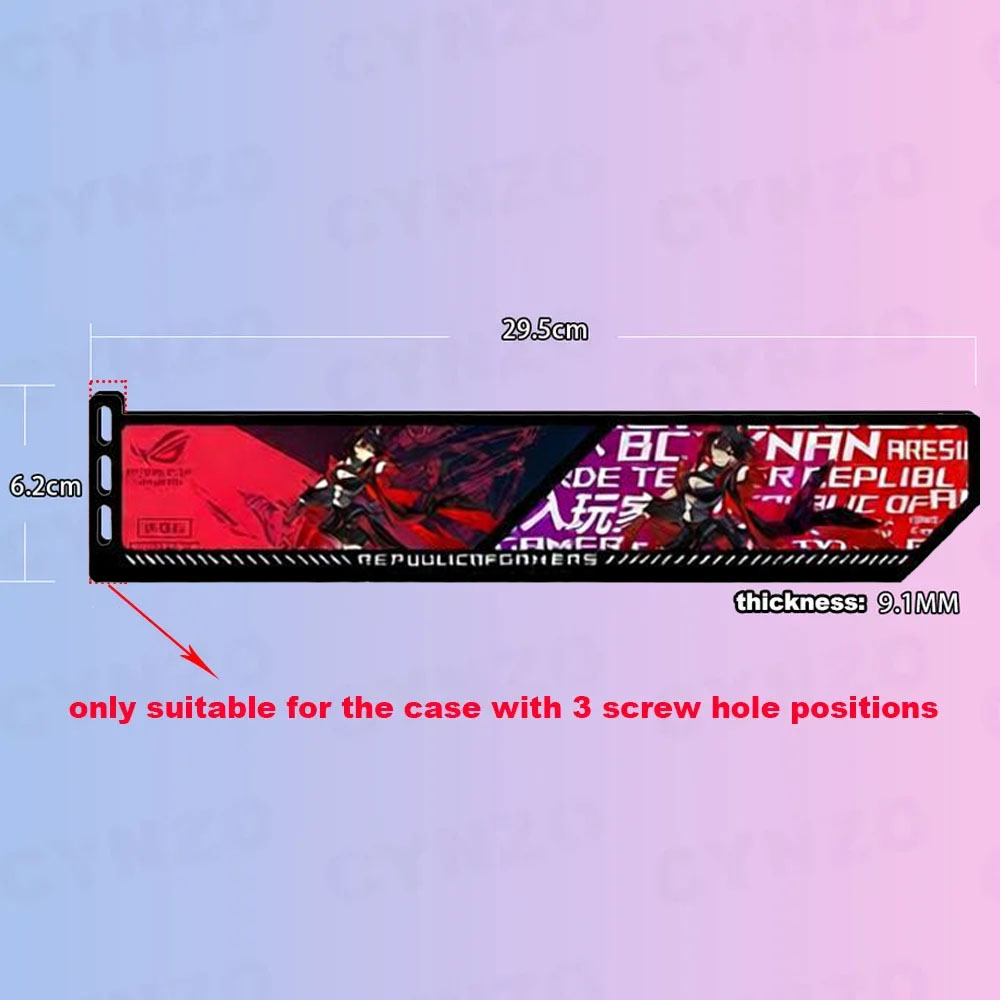 ปรับแต่ง RGB VGA 5 V/12 V,5090 - Gaming Card Holder บทวิจารณ์และราคา