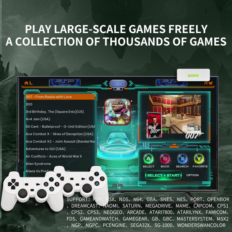 เครื่องเล่นเกมคอนโซลทีวีบ็อกซ์ - Gaming Console X7 บทวิจารณ์และราคา