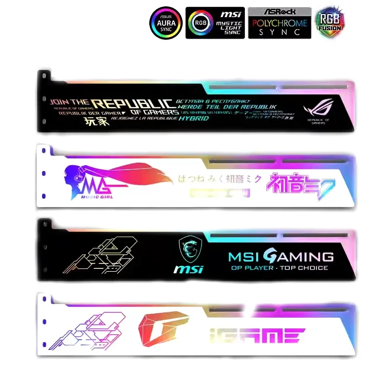 4090 VGA 5V ARGB AURA SYNC 407 - Gaming Card Holder บทวิจารณ์และราคา