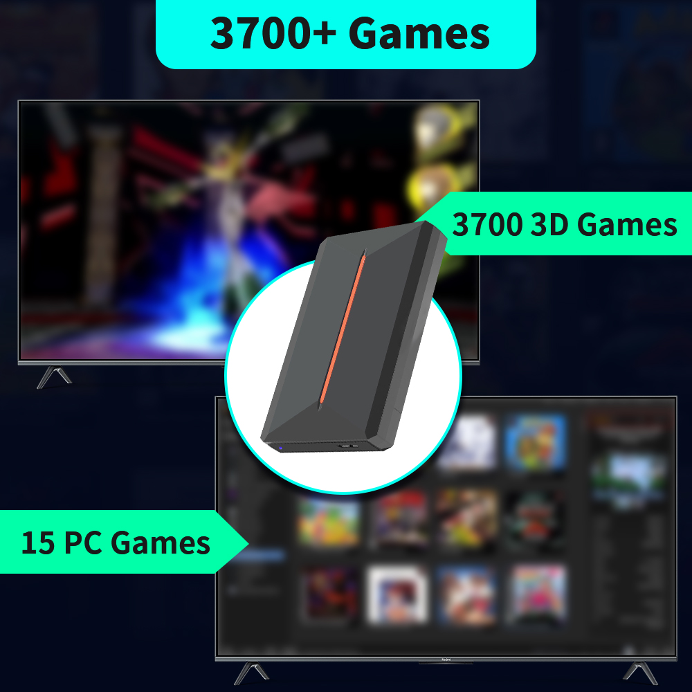 Launchbox OS 500GB แบบพกพา HDD - Gaming Console In Chinese บทวิจารณ์และราคา