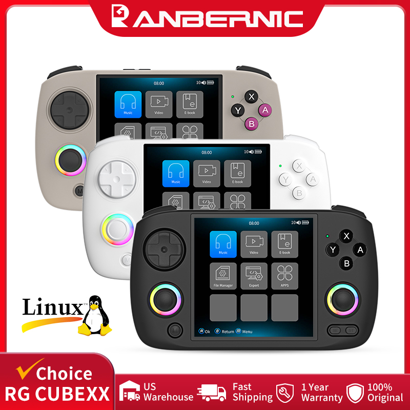 เครื่องเล่นเกมพกพา ANBERNIC RG - Gaming Console In Chinese บทวิจารณ์และราคา