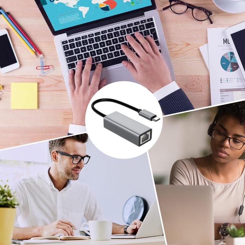 USB Type C Ethernet Adapter กา - Lan Cable Gaming บทวิจารณ์และราคา