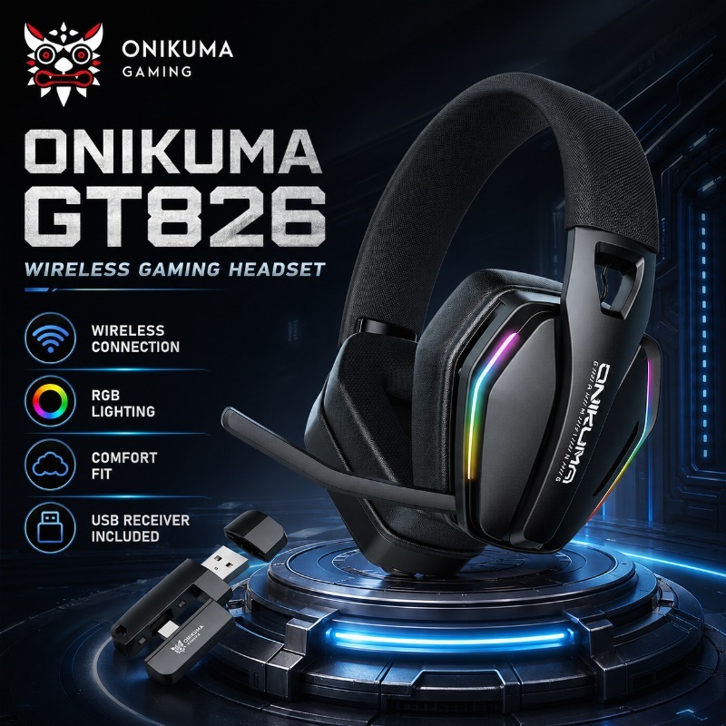 ONIKUMA GT826 ชุดหูฟังสำหรับเล - Gaming Console In Amazon บทวิจารณ์และราคา