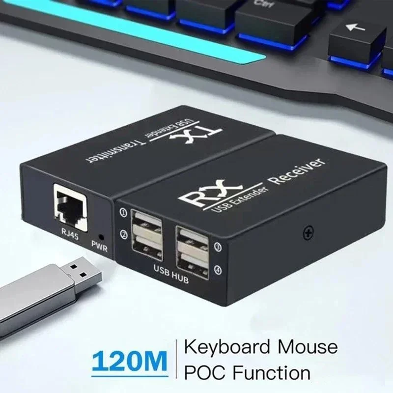 120เมตร4พอร์ต USB Extender ove - Lan Cable Gaming บทวิจารณ์และราคา