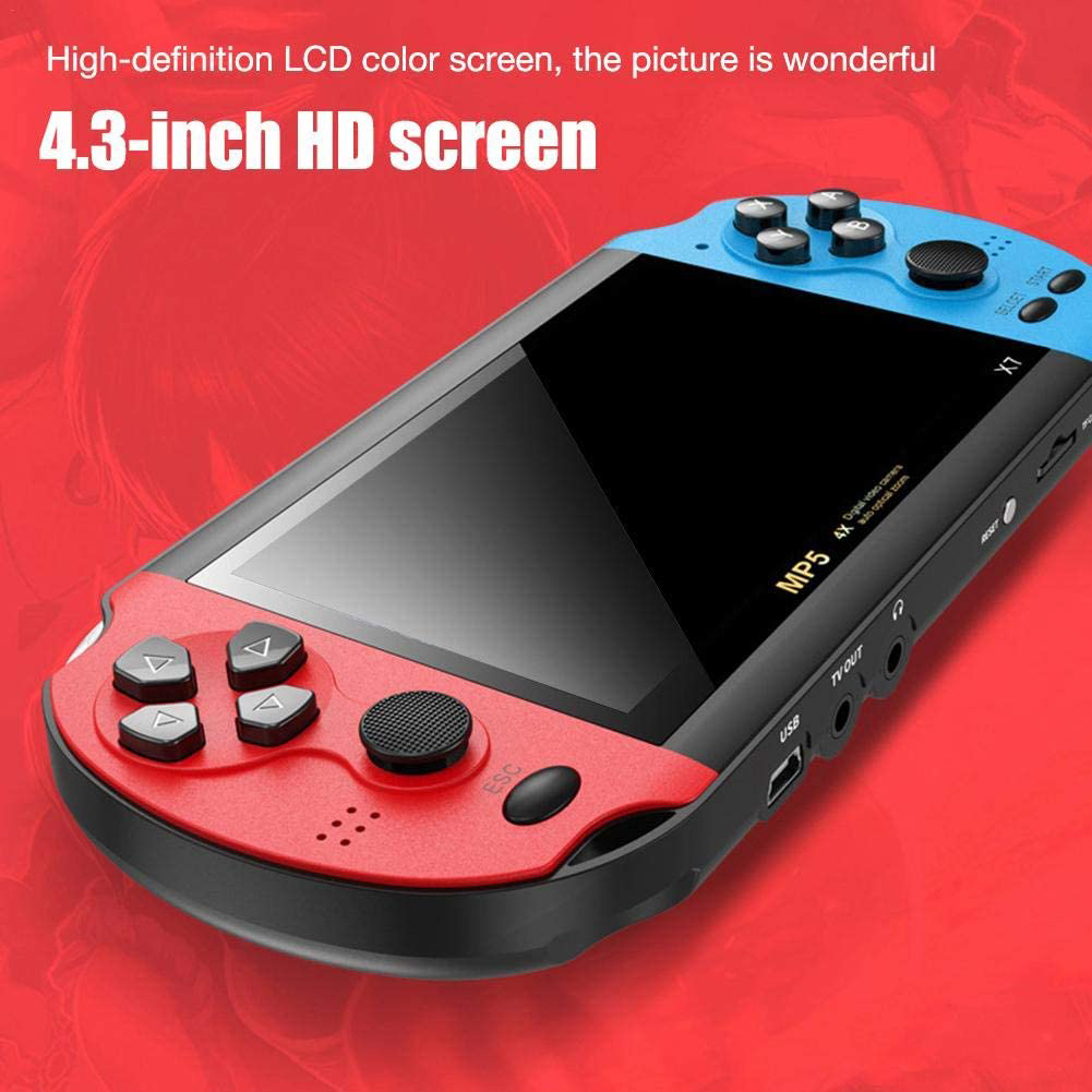 เครื่องเล่นเกมพกพาแบบเรโทร คอน - Gaming Console X7 บทวิจารณ์และราคา